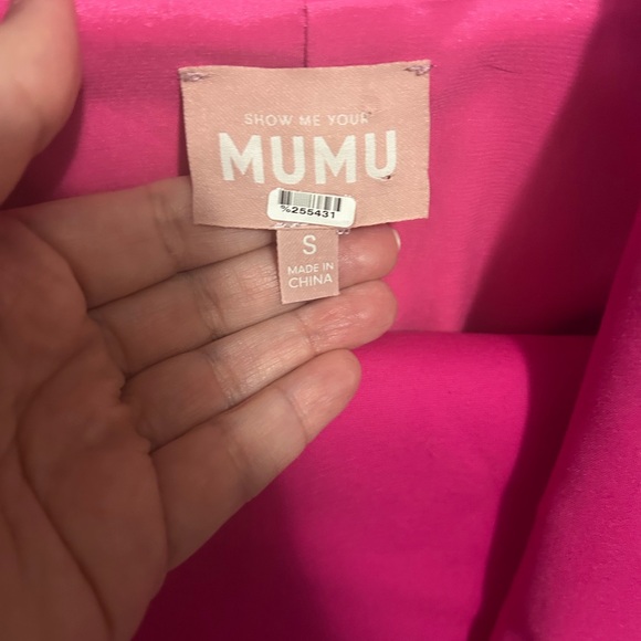 Show Me Your MuMu Pink Trousers - Picture 3 of 5